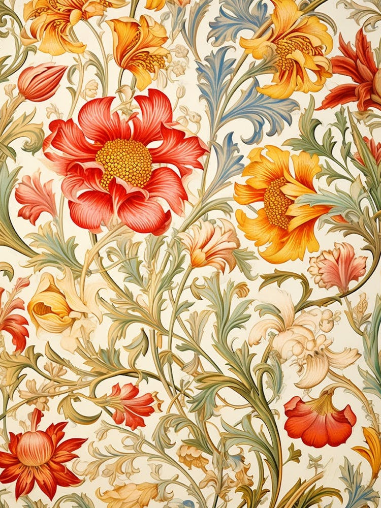 Floral Wallpaper Pattern 19