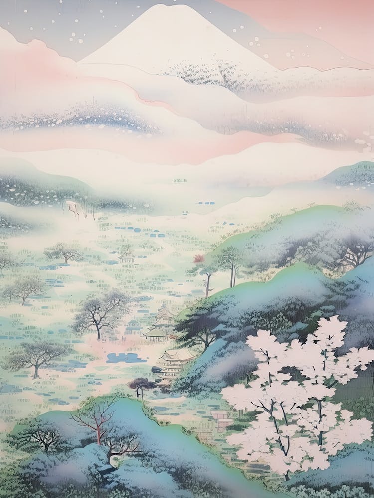 Mount Zao In Yamagata Miyagi, Japanese Landscape 4
