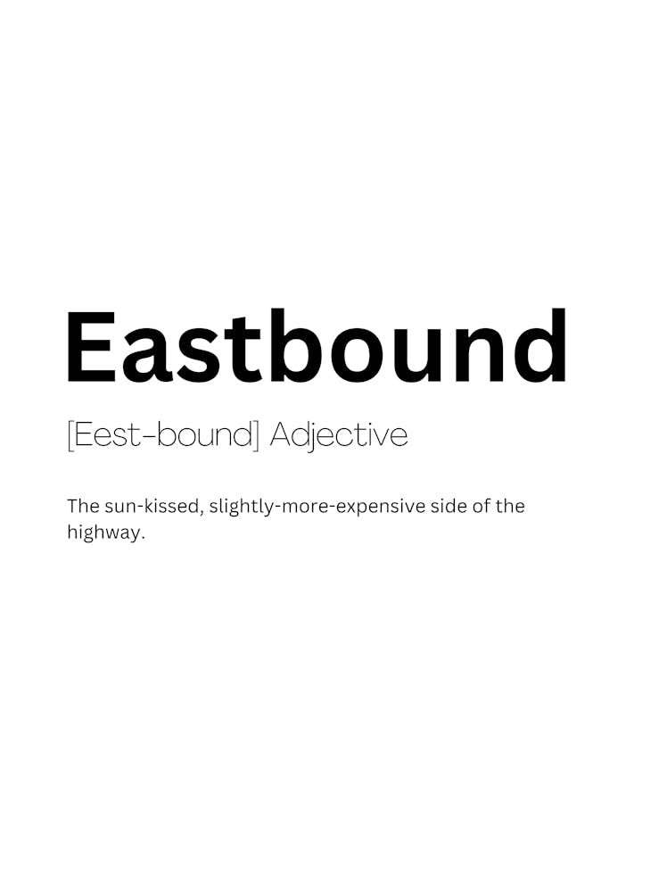 Eastbound Definition Meaning