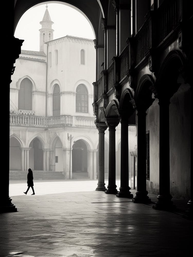 Vicenza, Italy,  Black And White Analogue Photography  1