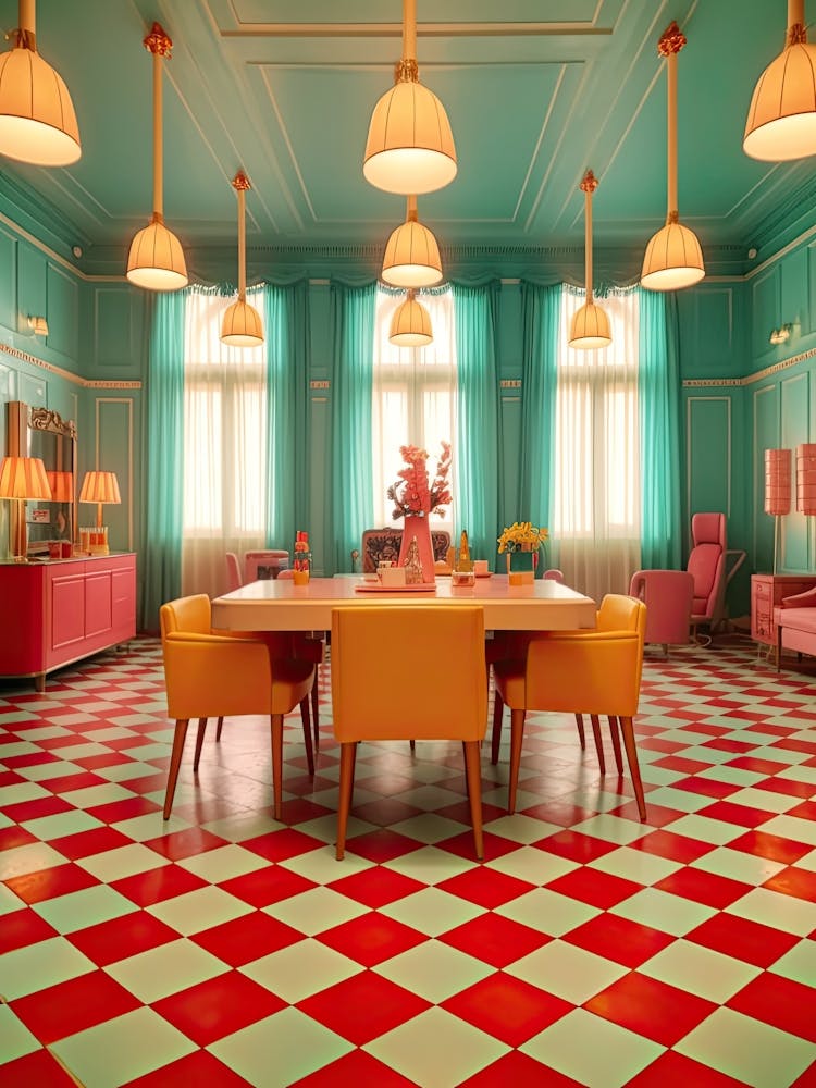 Barbie Retro Home Dining Room Kitsch 5