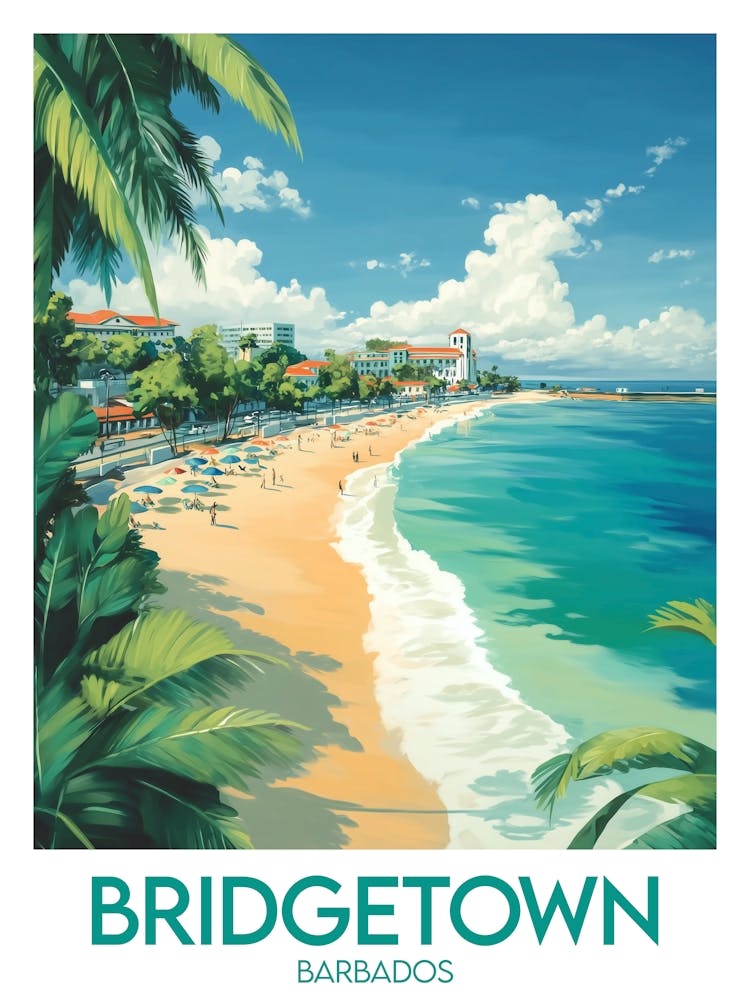 Affiche de voyage Bridgetown