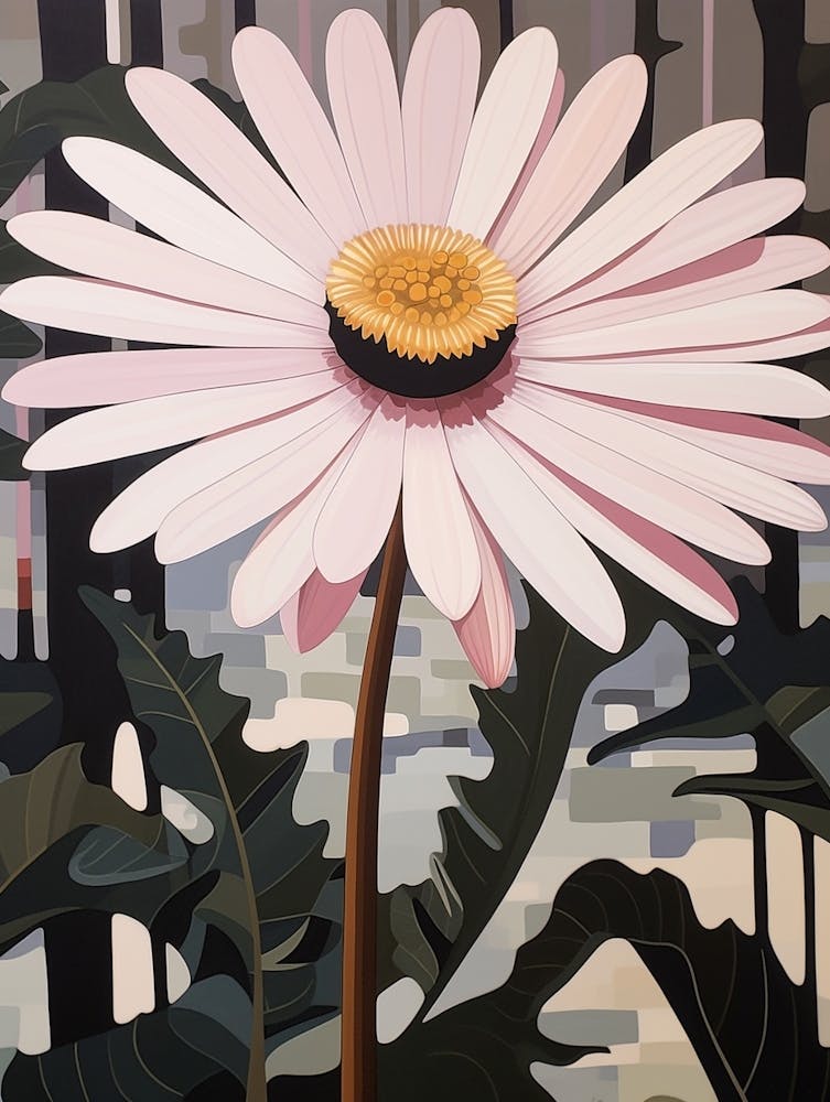Blumenillustration Gänseblümchen 4