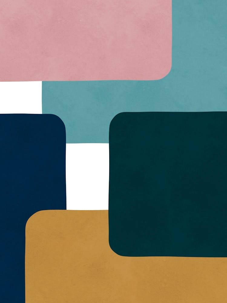 Boho geometric rectangles 3