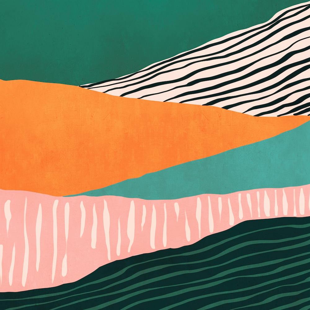 Modern Irregular Stripes 2