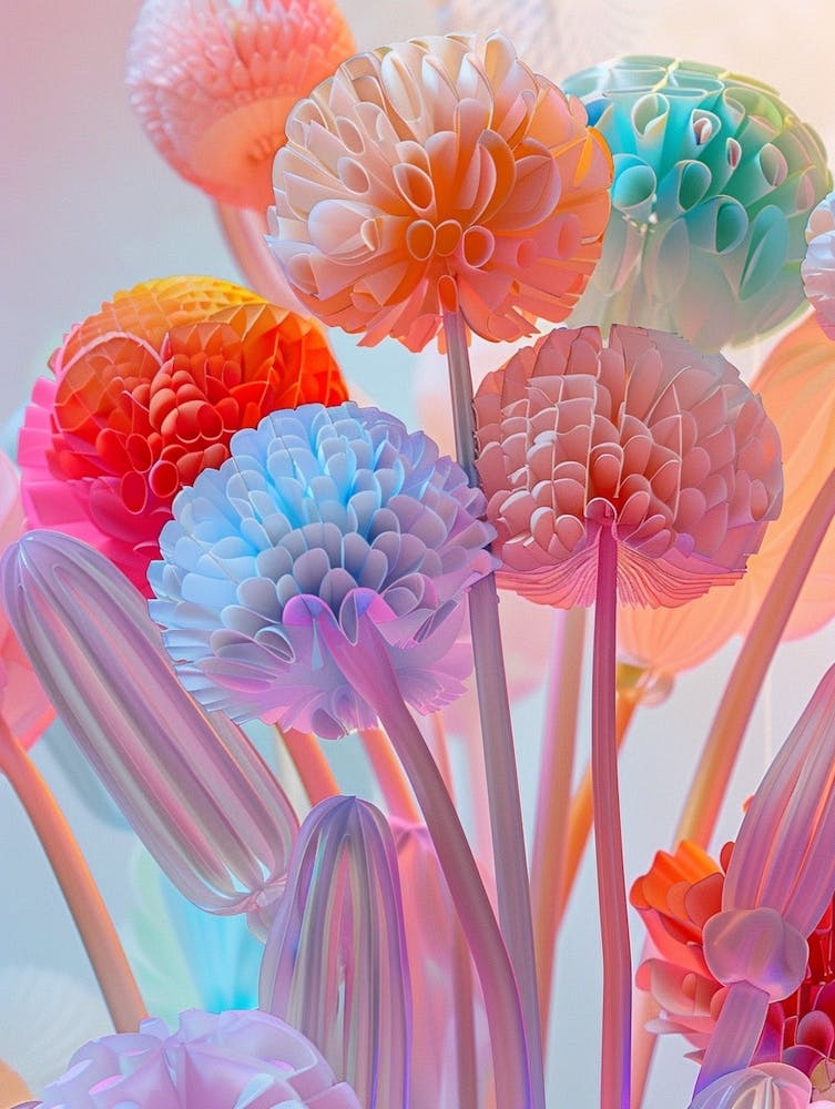 Dreamy Inflatable Flowers Globe Amaranth 2