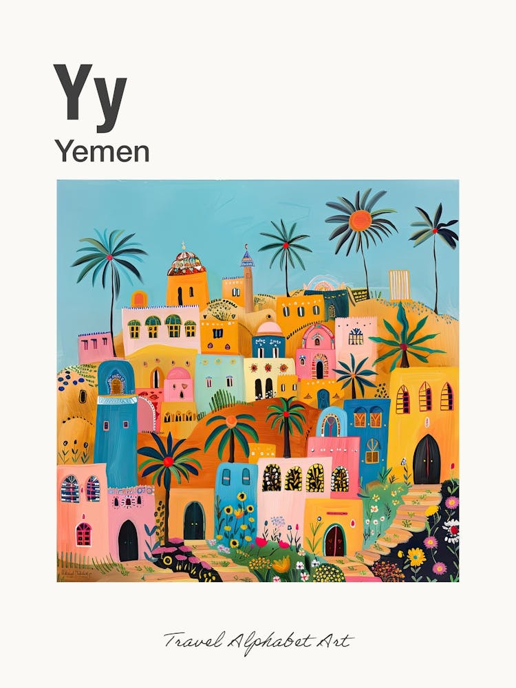 Kids Travel Alphabet  Yemen 2
