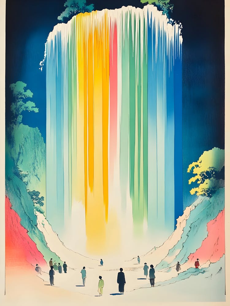 Cascade au Japon