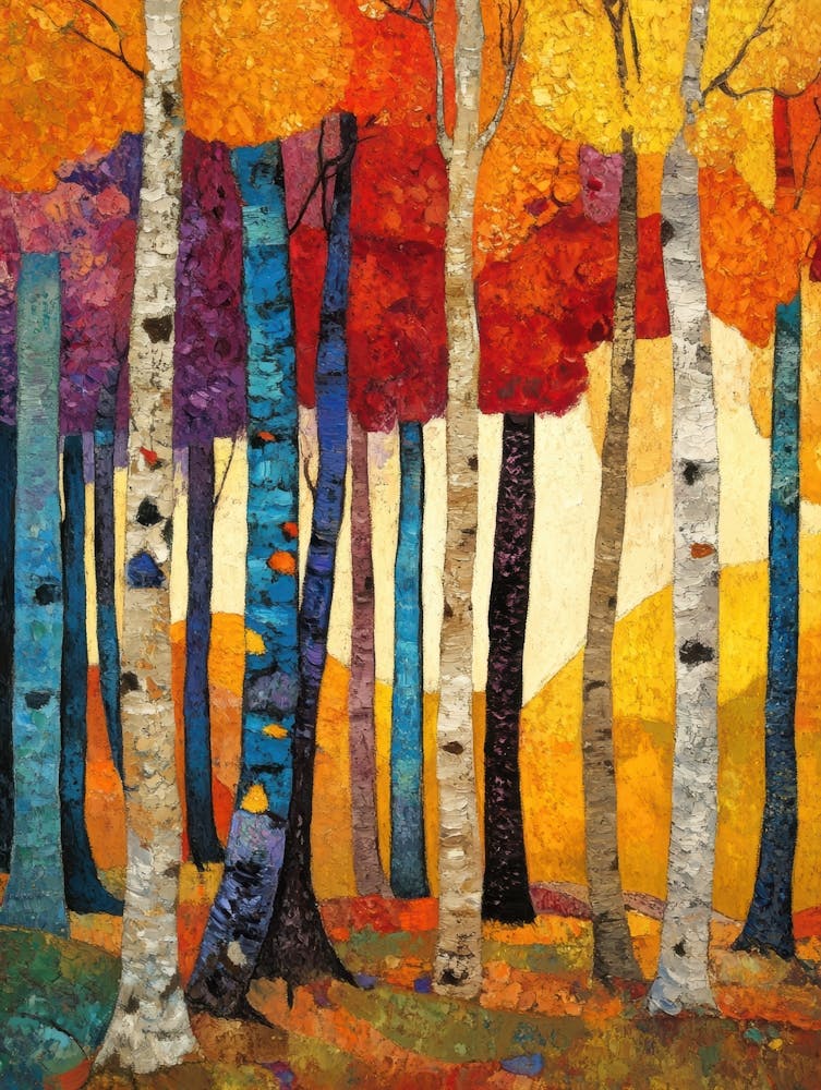 Colorful Trees 32