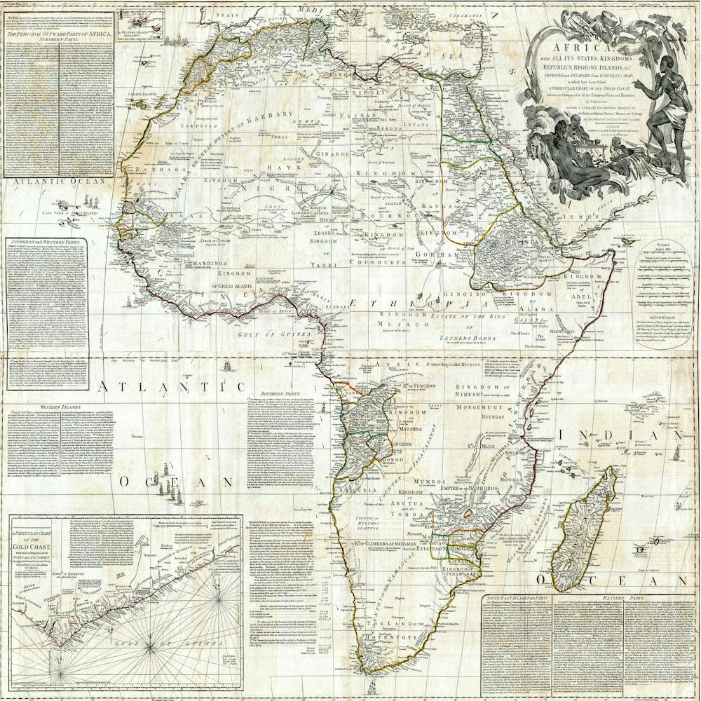 Map Of Africa 1
