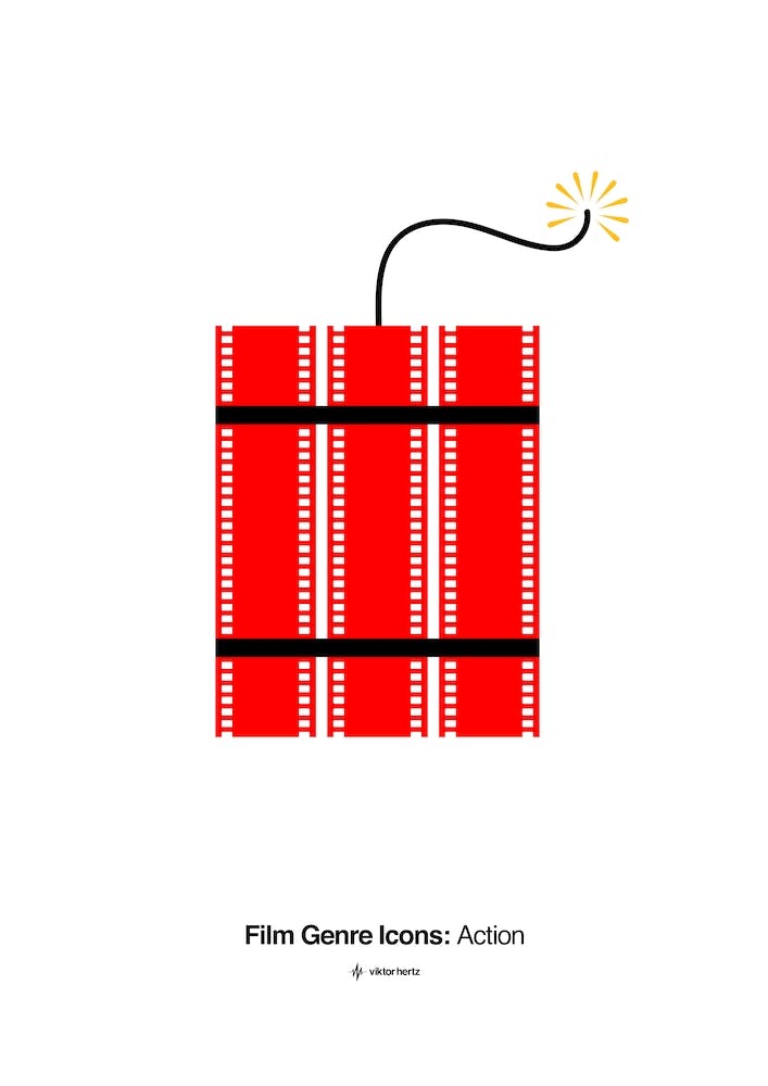 Action Film Genre Icon