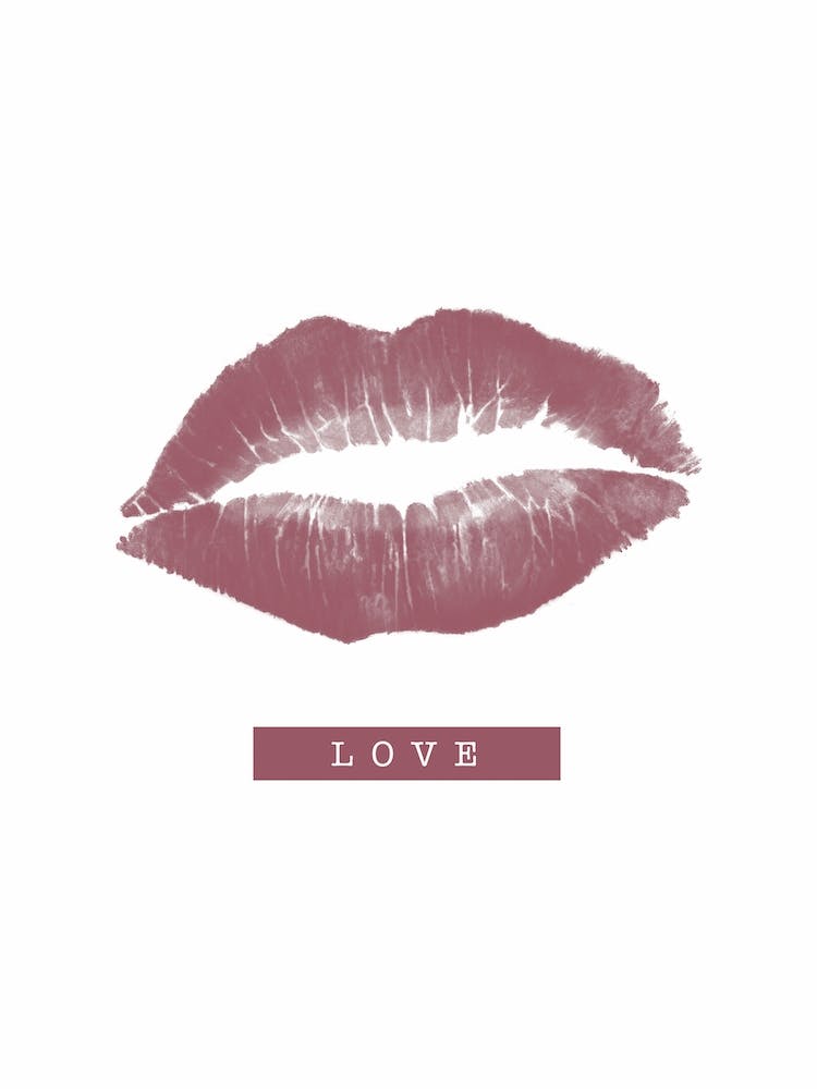 Lips Purple Love