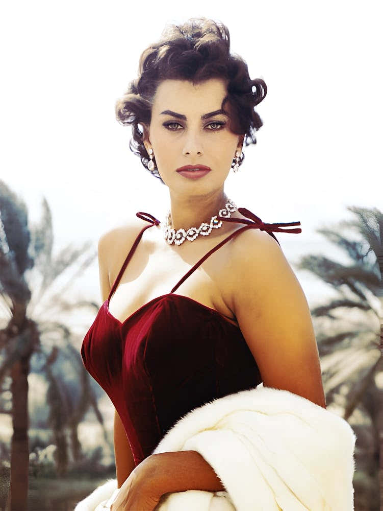 Italian Actress Sophia Loren