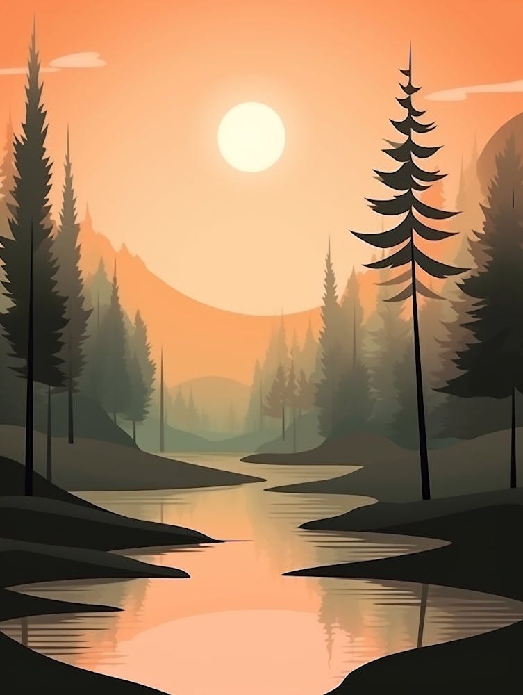 Art Deco Abstract Minimalist 1