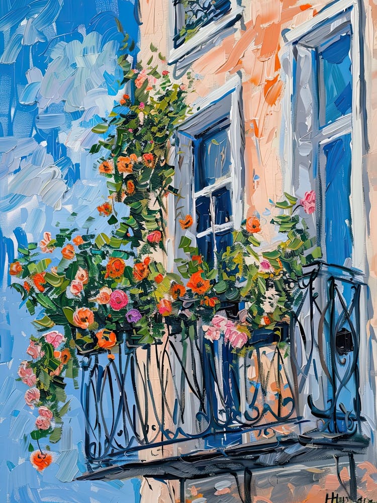 Balcony Painting In London 4