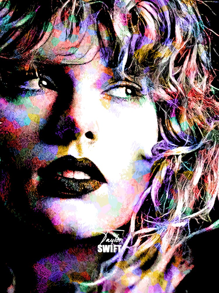 Taylor Swift Colorful