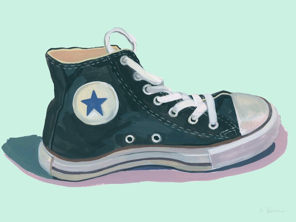 Black High Top Sneakers