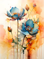 Watercolor Flowers 48