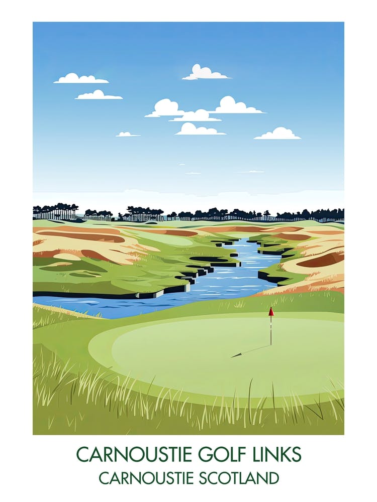 Carnoustie Golf Links (Championship Course)   Carnoustie Scotland 1