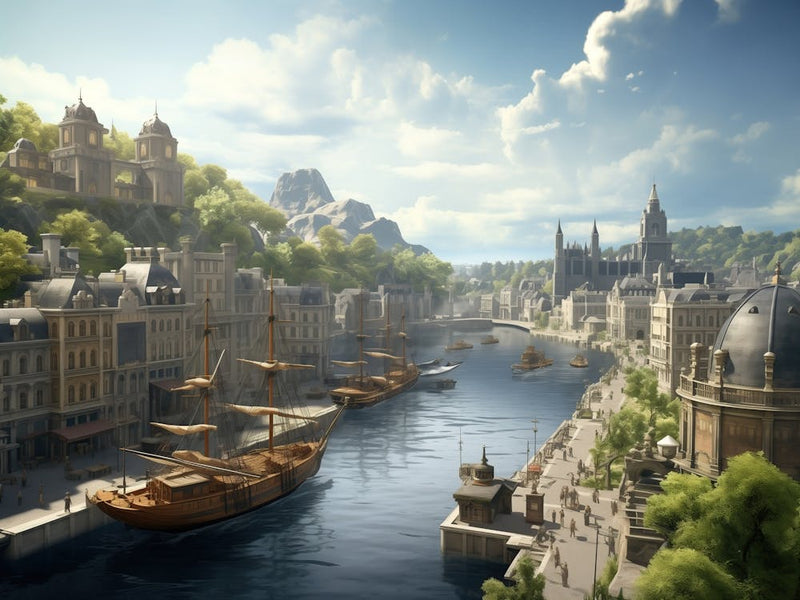 City In A River