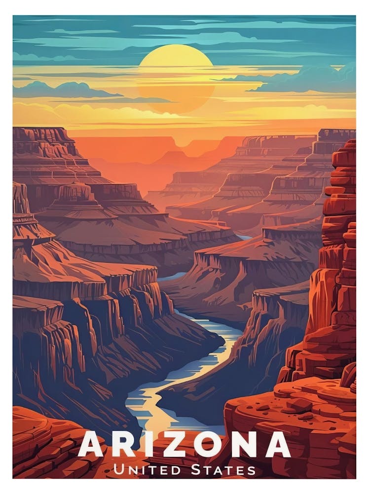 Arizona Druck Grand Canyon Poster Grand Canyon Drucke Arizona Wandkunst Grand Canyon Poster Arizona Poster Grand Canyon Kunst