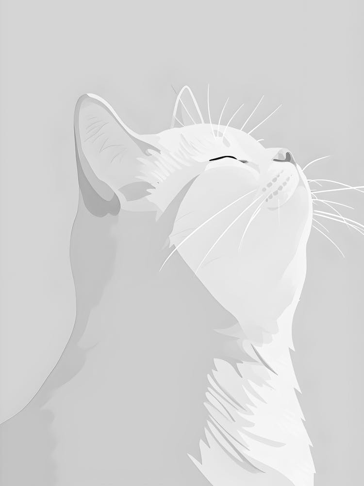 Porträt einer Katze