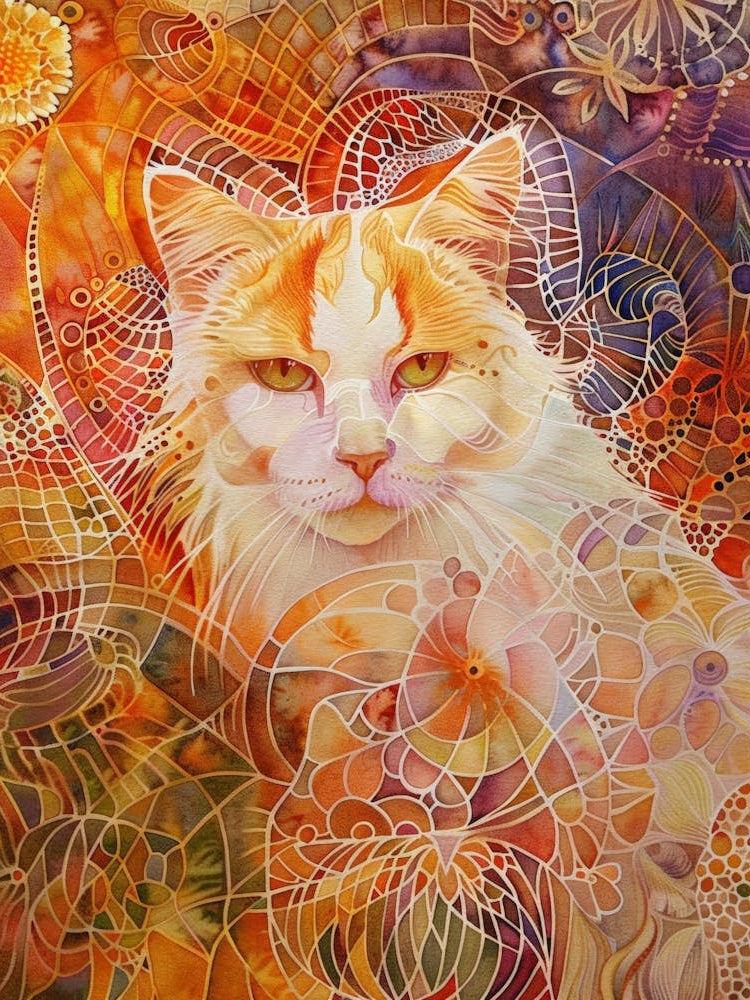 Cat Painting 4