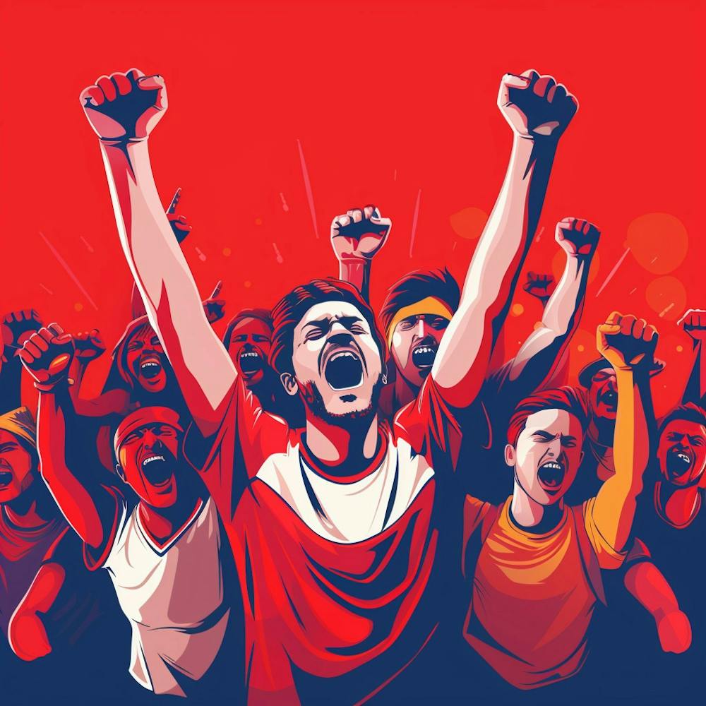 A Sports Fans Cheering Vector Design Illustratio 1718674689 2