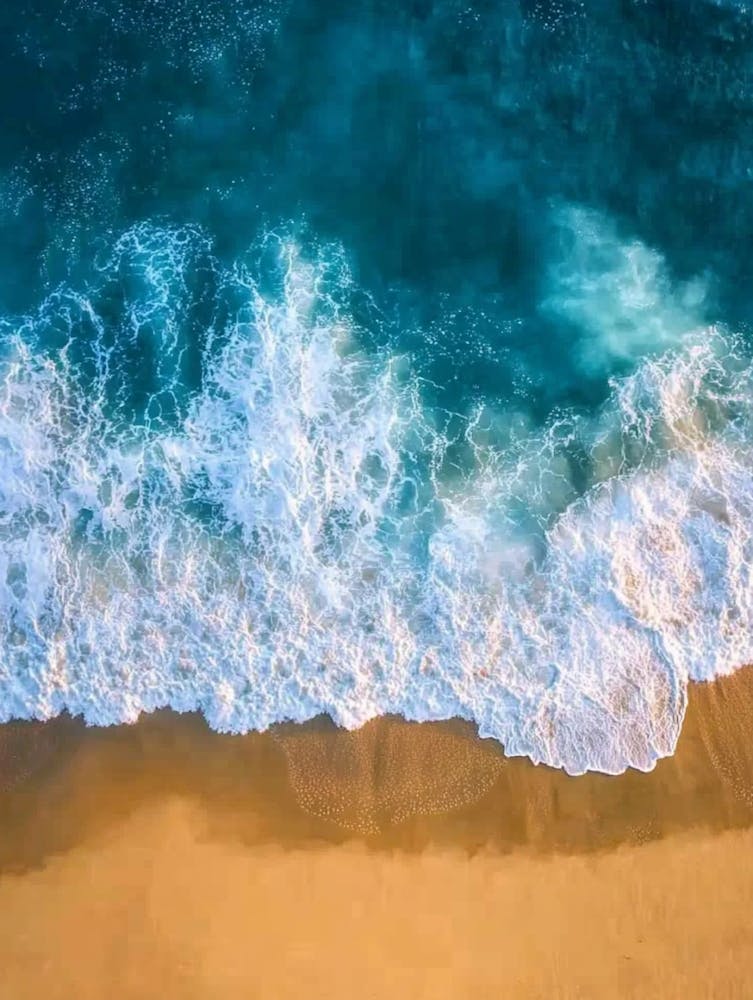 Vue Aérienne D'une Plage 11