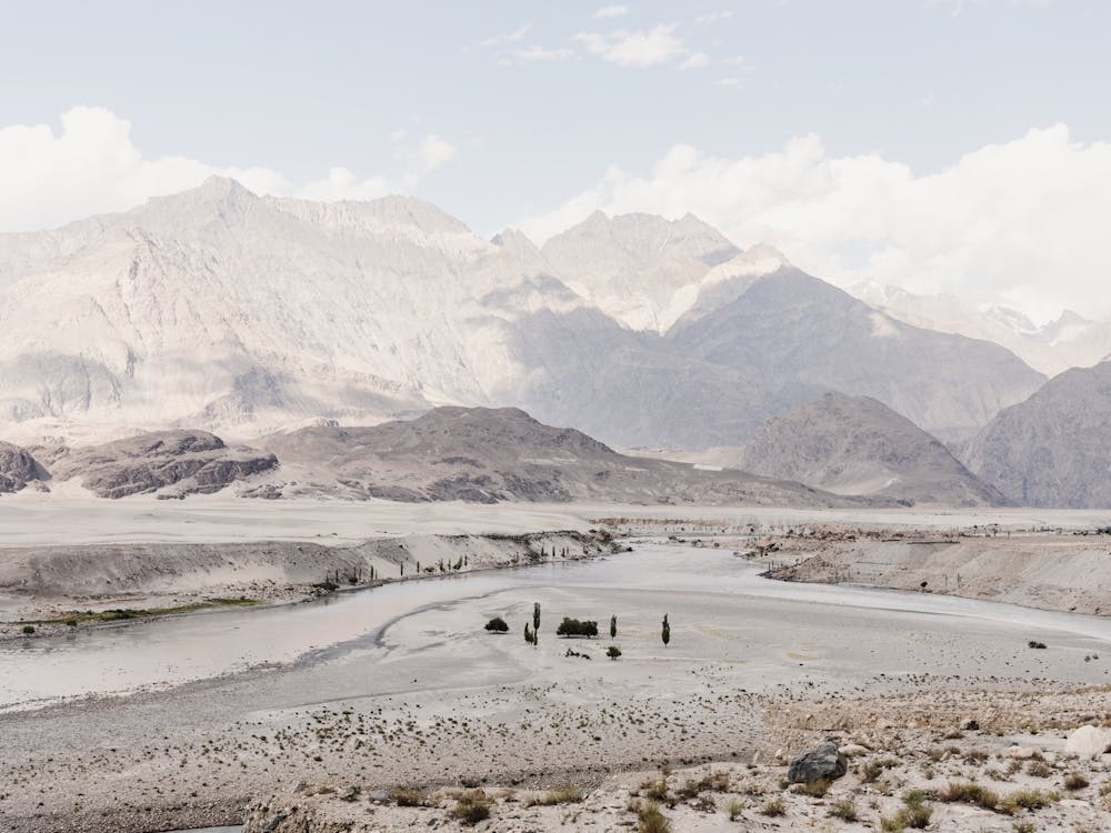 Valley In Pakistan Near Skardu