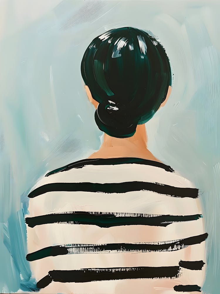 Back View Of A Woman