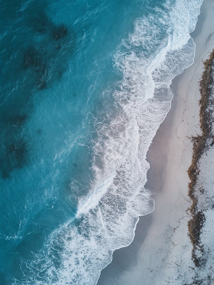 Aerial View Of A Beach 49