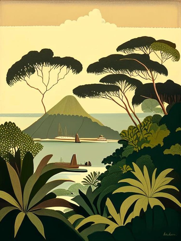Galapagos Islands Ecuador Rousseau Inspired Tropical Destination