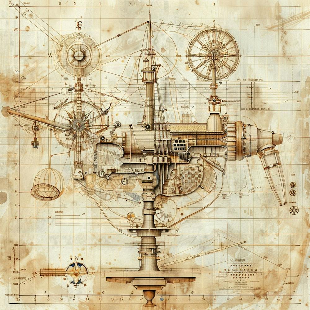 Steampunk Maschine