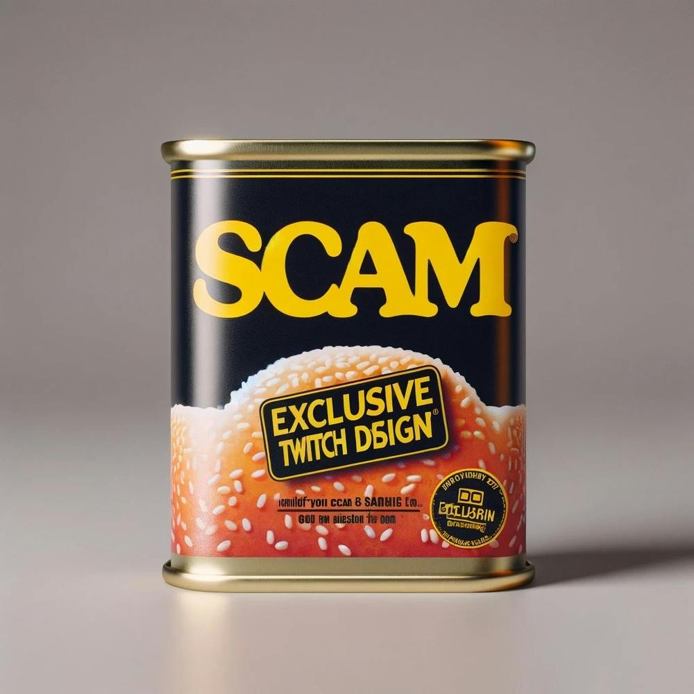 Twitch Spam Scam