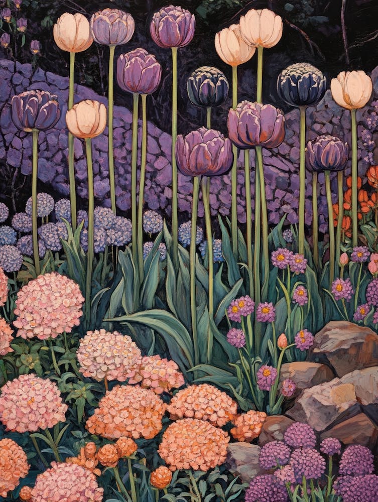 Tulipes Dans Le Jardin 19