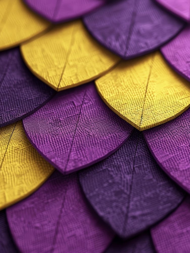 Purple And Yellow Leaves
