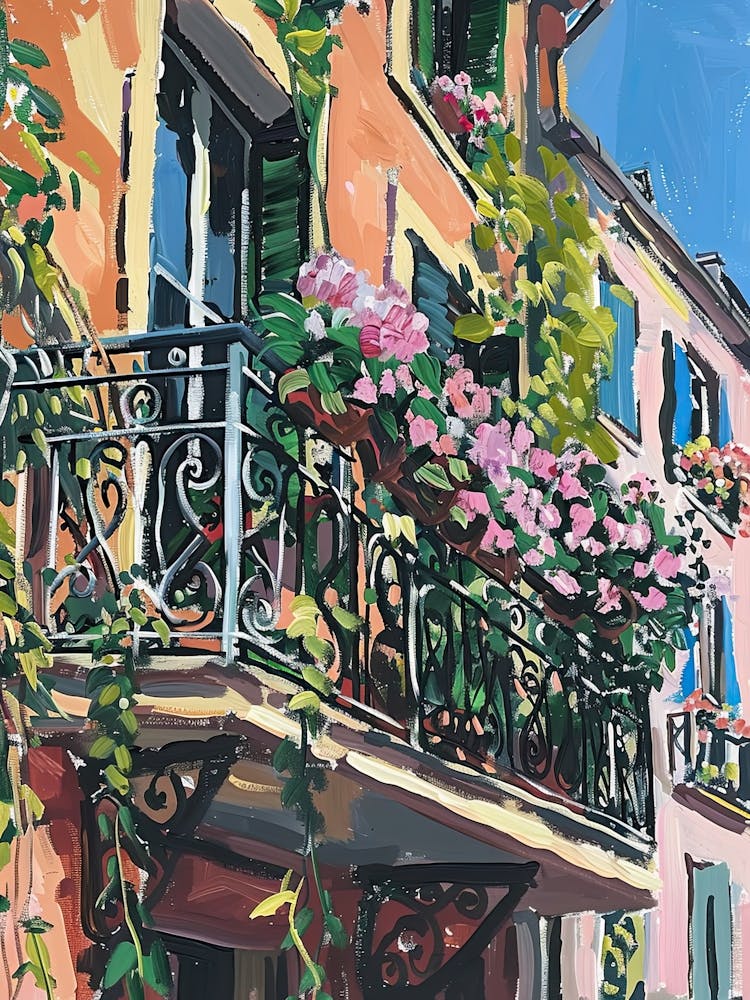 Balcony Painting In London 3