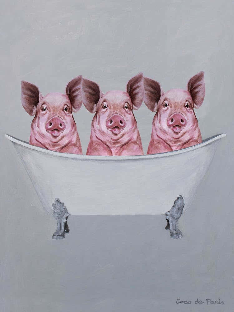Pigs In Bathtub