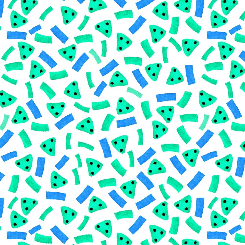 Geometric Marks Pastel