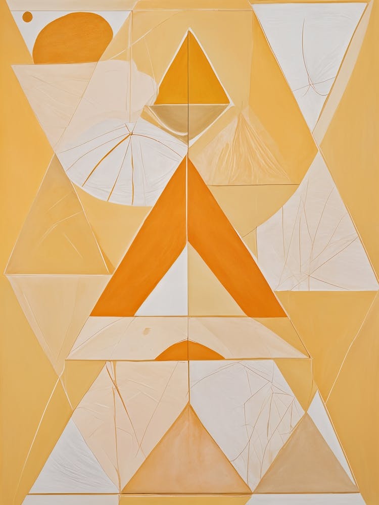 Abstract In Orange no5