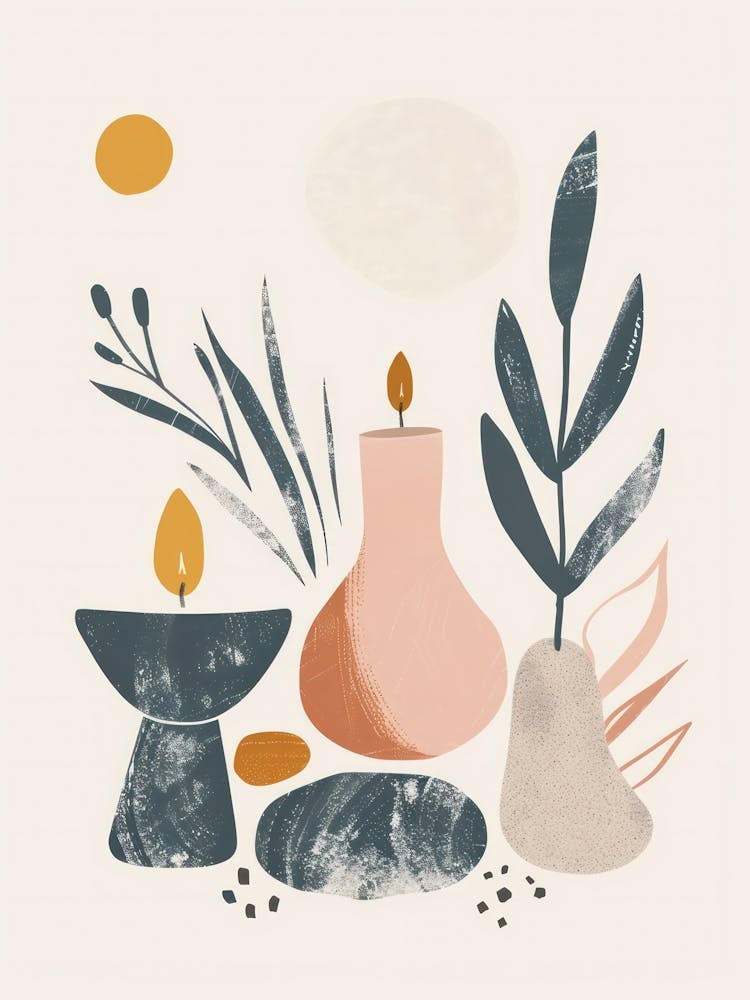 Collection Of Objects In Abstract Style 5