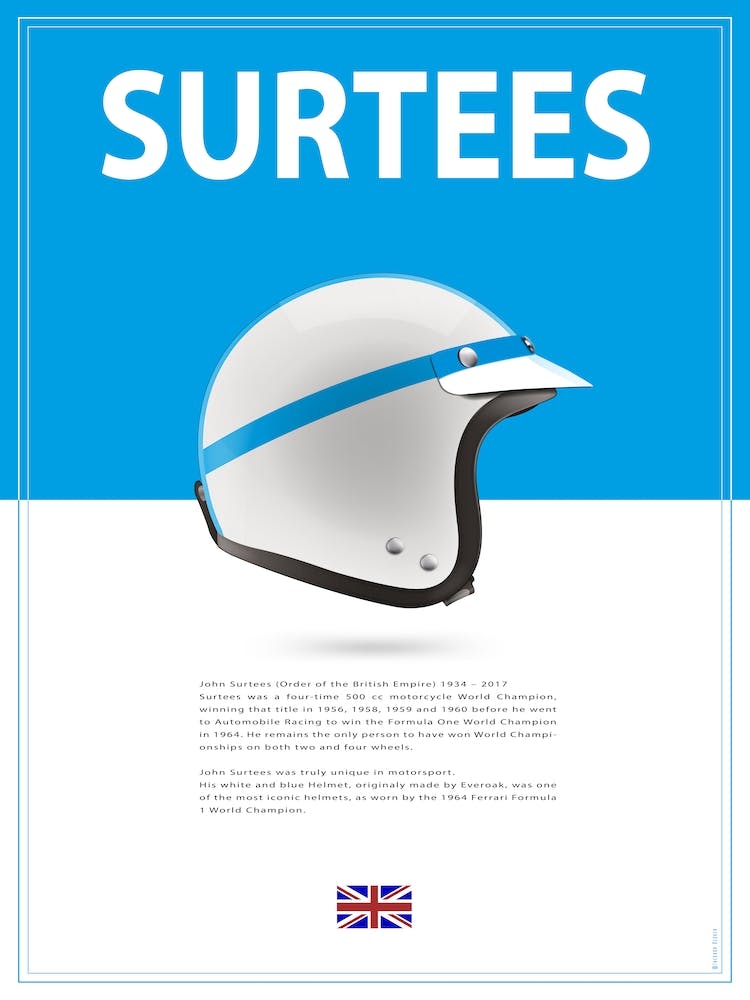 John Surtees Helmet