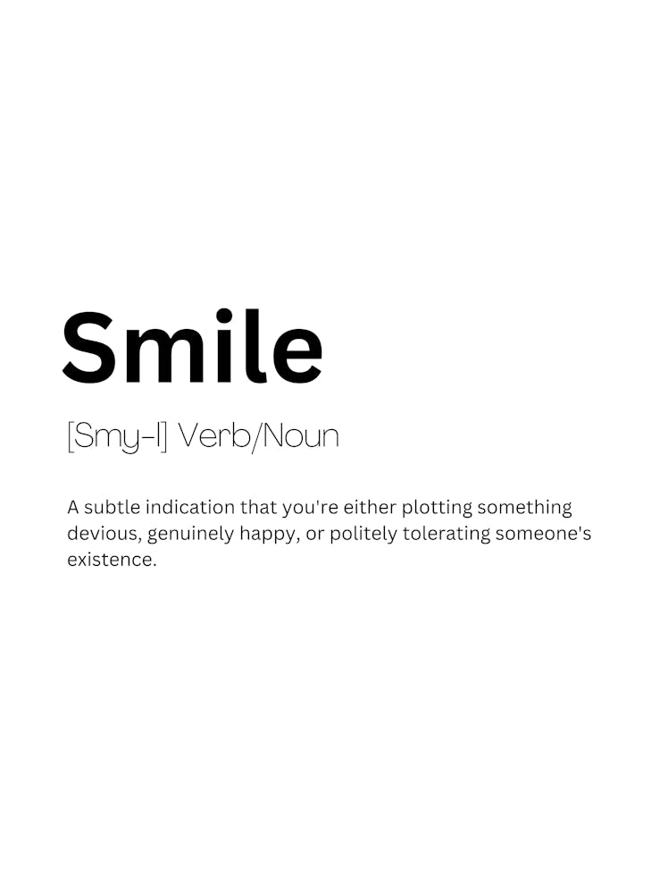 Smile Definition Meaning 1