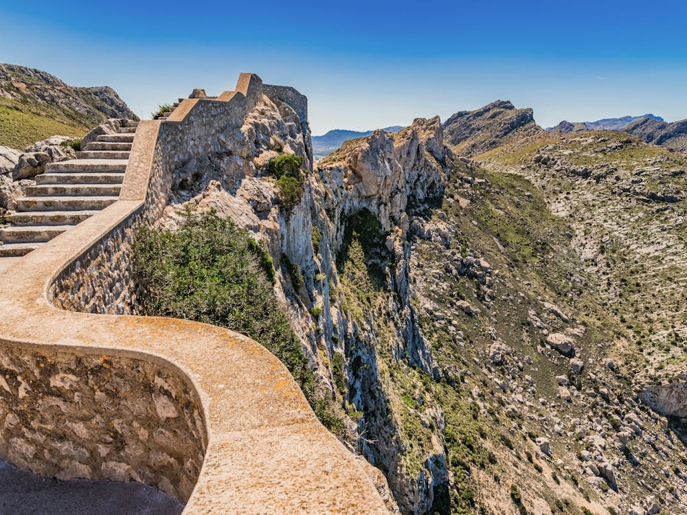 Cap de Formentor Mallorca Escaliers Menant