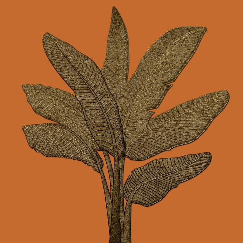 Banana Plant Copper Look