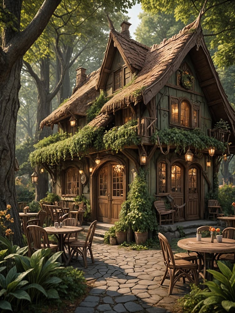 Fairy House In The Woods