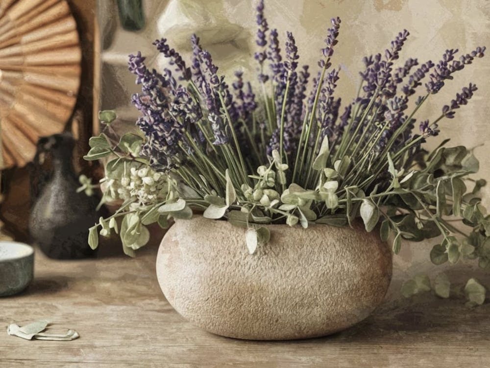 Lavender In A Vase 2