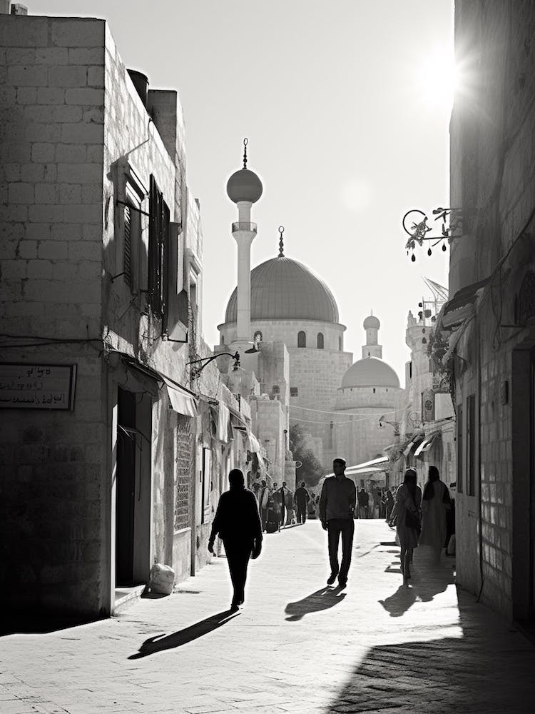 Palestine, Photographie Analogique Noir et Blanc 1