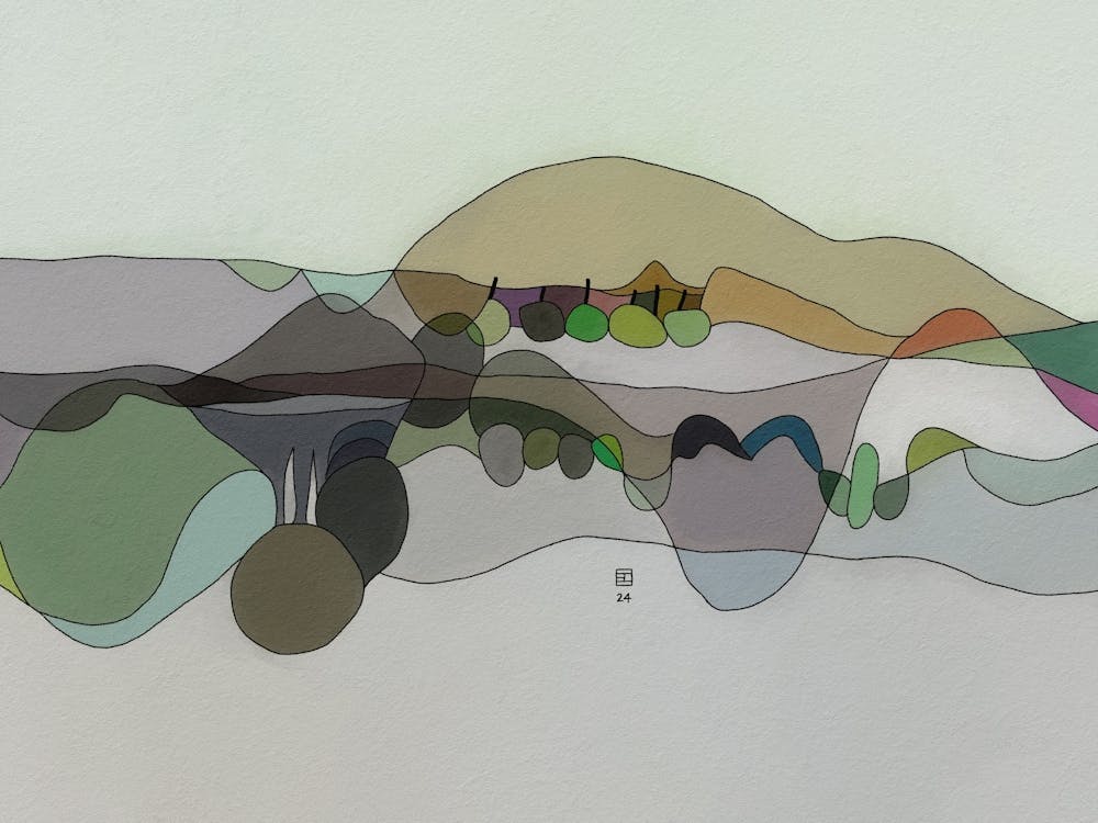 Abstract Landscape Art